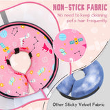 Toptakeit Elevated Inflatable Dog Cone Collar PINK XXLARGE