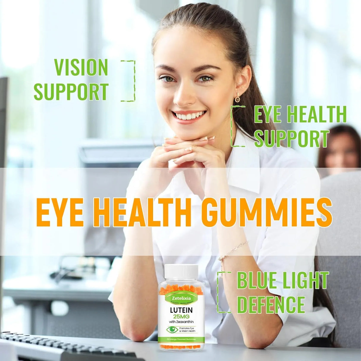 ZETELIXIA - Zetelixia Lutein Gummies 25Mg. 60 Gomitas - The Red Vitamin MX - Suplementos Alimenticios - {{ shop.shopifyCountryName }}