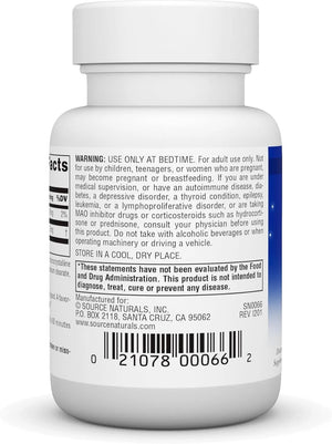 SOURCE NATURALS - Source Naturals Time Released Melatonin 3Mg. 120 Tabletas - The Red Vitamin MX - Suplementos Alimenticios - {{ shop.shopifyCountryName }}