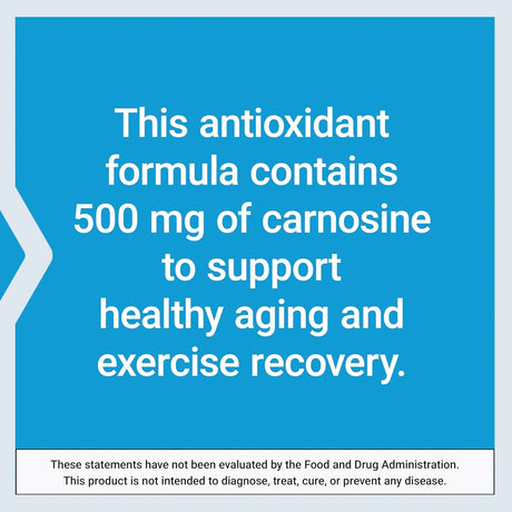 LIFE EXTENSION - Life Extension Carnosine 500Mg. 60 Capsulas - The Red Vitamin MX - Suplementos Alimenticios - {{ shop.shopifyCountryName }}