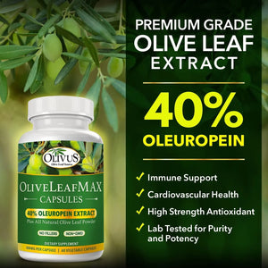 OLIVUS - Olivus OliveLeafMAX Olive Leaf Extract 500Mg. 60 Capsulas - The Red Vitamin MX - Suplementos Alimenticios - {{ shop.shopifyCountryName }}