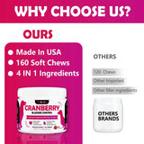 TEKOLA - Tekola Cranberry Bladder Health for Dogs 160 Masticables - The Red Vitamin MX - Salud De Tracto Urinario Para Perros - {{ shop.shopifyCountryName }}