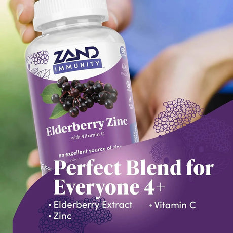 ZAND - Zand Elderberry Zinc Immunity Gummies 60 Gomitas - The Red Vitamin MX - Suplementos Alimenticios - {{ shop.shopifyCountryName }}