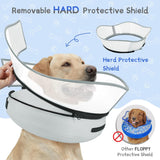 Supet Raised Inflatable Dog Cone Collar LARGE