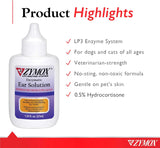 ZYMOX - ZYMOX Enzymatic Ear Solution 37Ml. - The Red Vitamin MX - Cuidado Del Oído De Perros - {{ shop.shopifyCountryName }}