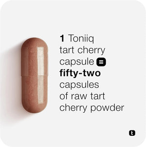 TONIIQ - Toniiq Ultra High Strength Tart Cherry 52,000Mg. 120 Capsulas - The Red Vitamin MX - Suplementos Alimenticios - {{ shop.shopifyCountryName }}