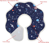 QIYADIN Soft Cat Cone Adjustable Planet Pattern Large