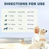 FOUR LEAF ROVER - FOUR LEAF ROVER Hip & Joint Mobility & Joint Support with Glucosamine and Chondroitin for Dogs 135Gr. - The Red Vitamin MX - Cuidado De Cadera Y Articulaciones Para Perros - {{ shop.shopifyCountryName }}