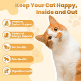 Cudory Cat Allergy Relief for Cats 500 Masticables