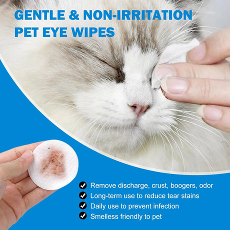 OPULA - OPULA Dog Eye Wipes Unscented 150 Toallitas 2 Pack - The Red Vitamin MX - Cuidado De Los Ojos De Los Perros - {{ shop.shopifyCountryName }}