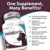 K9 SELECT - K9 Select Melatonin for Large Dogs Unflavored 5Mg. 180 Capsulas - The Red Vitamin MX - Relajantes Para Perros - {{ shop.shopifyCountryName }}