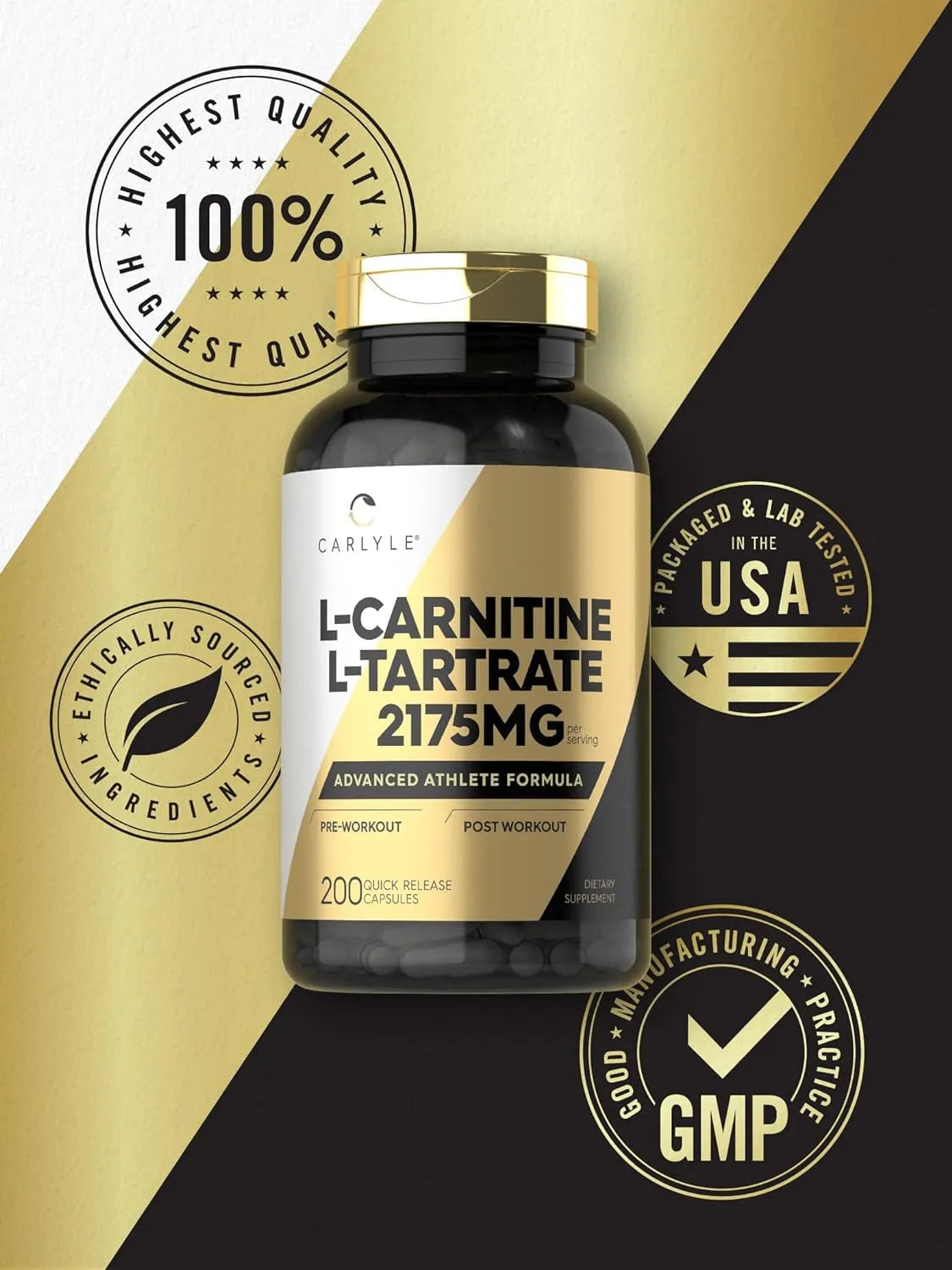 CARLYLE - Carlyle L Carnitine Tartrate 2175Mg. 200 Capsulas - The Red Vitamin MX - Suplementos Alimenticios - {{ shop.shopifyCountryName }}