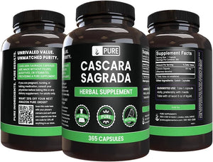 PURE ORIGINAL INGREDIENTS - Pure Original Ingredients Cascara Sagrada 365 Capsulas - The Red Vitamin MX - Suplementos Alimenticios - {{ shop.shopifyCountryName }}