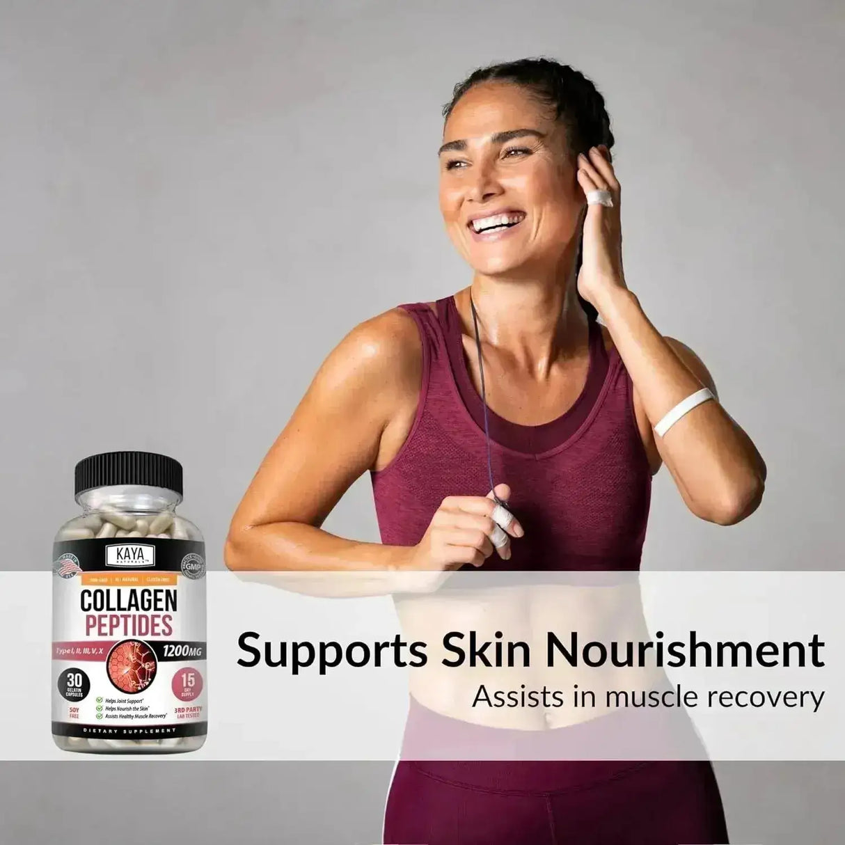 KAYA NATURALS - Kaya Naturals Multi Collagen Peptides Complex 30 Capsulas - The Red Vitamin MX - Suplementos Alimenticios - {{ shop.shopifyCountryName }}