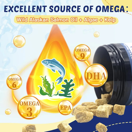 ZEBORA - ZEBORA Omega 3 for Dogs with Salmon Oil Chicken Flavor 120 Masticables - The Red Vitamin MX - Aceite De Pescado Para Perros - {{ shop.shopifyCountryName }}