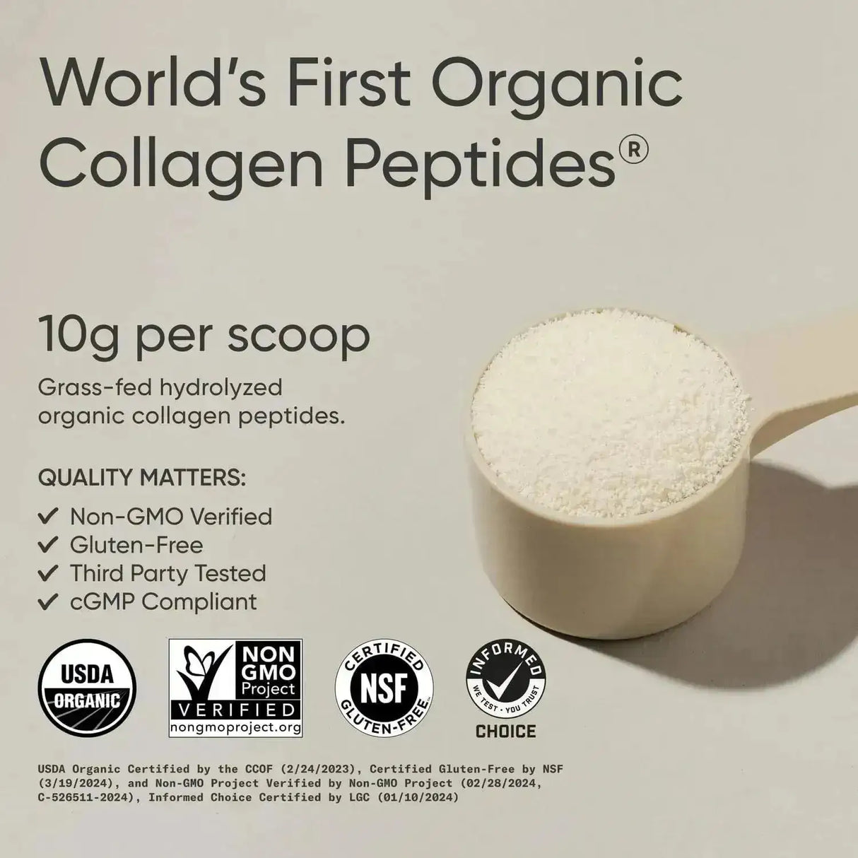 SPORTS RESEARCH - Sports Research­ Organic Collagen Peptides Unflavored 30 Servicios 300Gr. - The Red Vitamin MX - Suplementos Alimenticios - {{ shop.shopifyCountryName }}