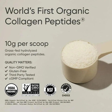 SPORTS RESEARCH - Sports Research­ Organic Collagen Peptides Unflavored 30 Servicios 300Gr. - The Red Vitamin MX - Suplementos Alimenticios - {{ shop.shopifyCountryName }}