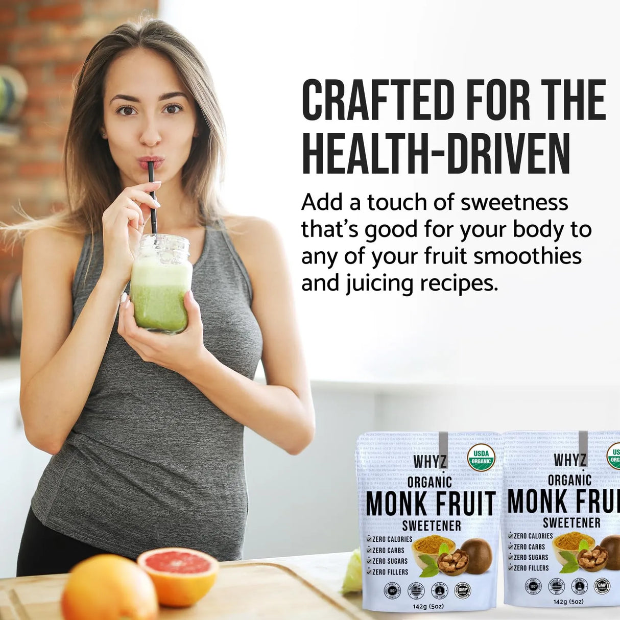 WHYZ - WHYZ Organic Monk Fruit Extract 142Gr. - The Red Vitamin MX - Suplementos Alimenticios - {{ shop.shopifyCountryName }}