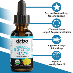 DR. BO - DR. BO Lung Detox Respiratory Health Drops 30Ml. - The Red Vitamin MX - Suplementos Alimenticios - {{ shop.shopifyCountryName }}