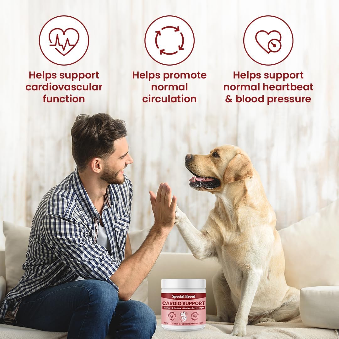 Special Breed Cardio Support for Dogs 120 Servicios 89Gr.