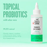 SKOUT'S HONOR - SKOUT'S HONOR Dog Ear Cleaner Solution with Aloe Vera 4 Fl.Oz. - The Red Vitamin MX - Cuidado Del Oído De Perros - {{ shop.shopifyCountryName }}