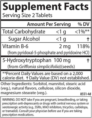 Carlson - Healthy Mood 5-HTP Elite 100Mg. 120 Tabletas - The Red Vitamin MX - Suplementos Alimenticios - CARLSON