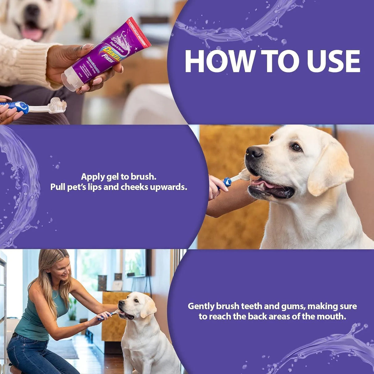 DENTAL FRESH - Dental Fresh Enzymatic Gel Finger Toothbrush Kit for Dogs 2.5 Oz. - The Red Vitamin MX - Cuidado Dental Para Perros - {{ shop.shopifyCountryName }}