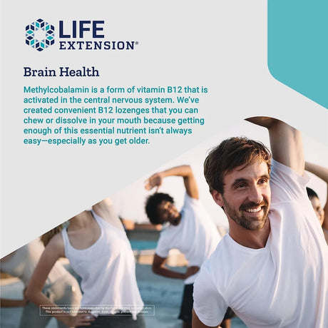 LIFE EXTENSION - Life Extension Vitamin B12 Methylcobalamin 500mcg 100 Tabletas 2 Pack - The Red Vitamin MX - Suplementos Alimenticios - {{ shop.shopifyCountryName }}