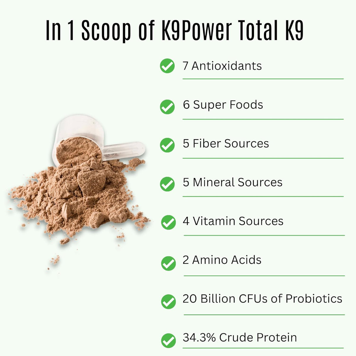 K9 Power Total K9 for Dogs 454Gr.