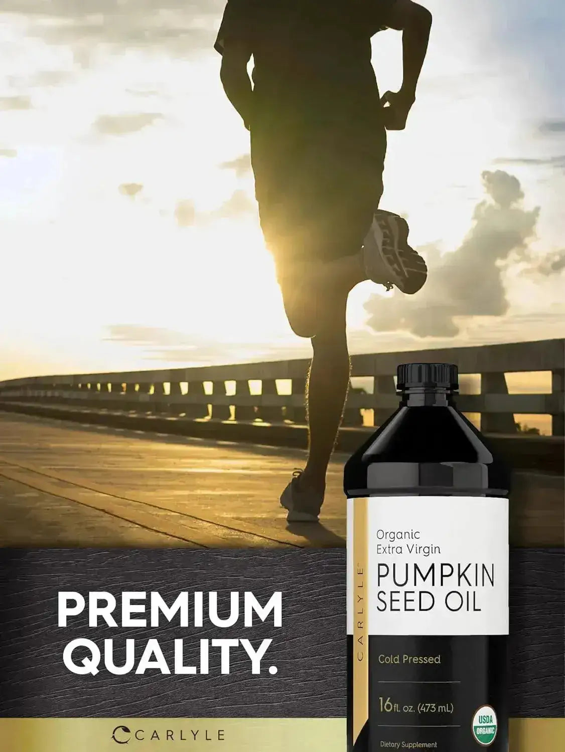 CARLYLE - Carlyle Pumpkin Seed Oil Organic Cold Pressed 473Ml. - The Red Vitamin MX - Suplementos Alimenticios - {{ shop.shopifyCountryName }}