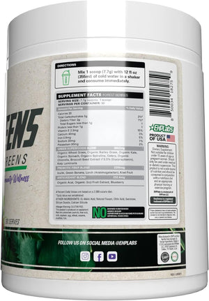 EHP Labs OxyGreens Super Greens Powder 30 Servicios Forest Berries 231Gr.