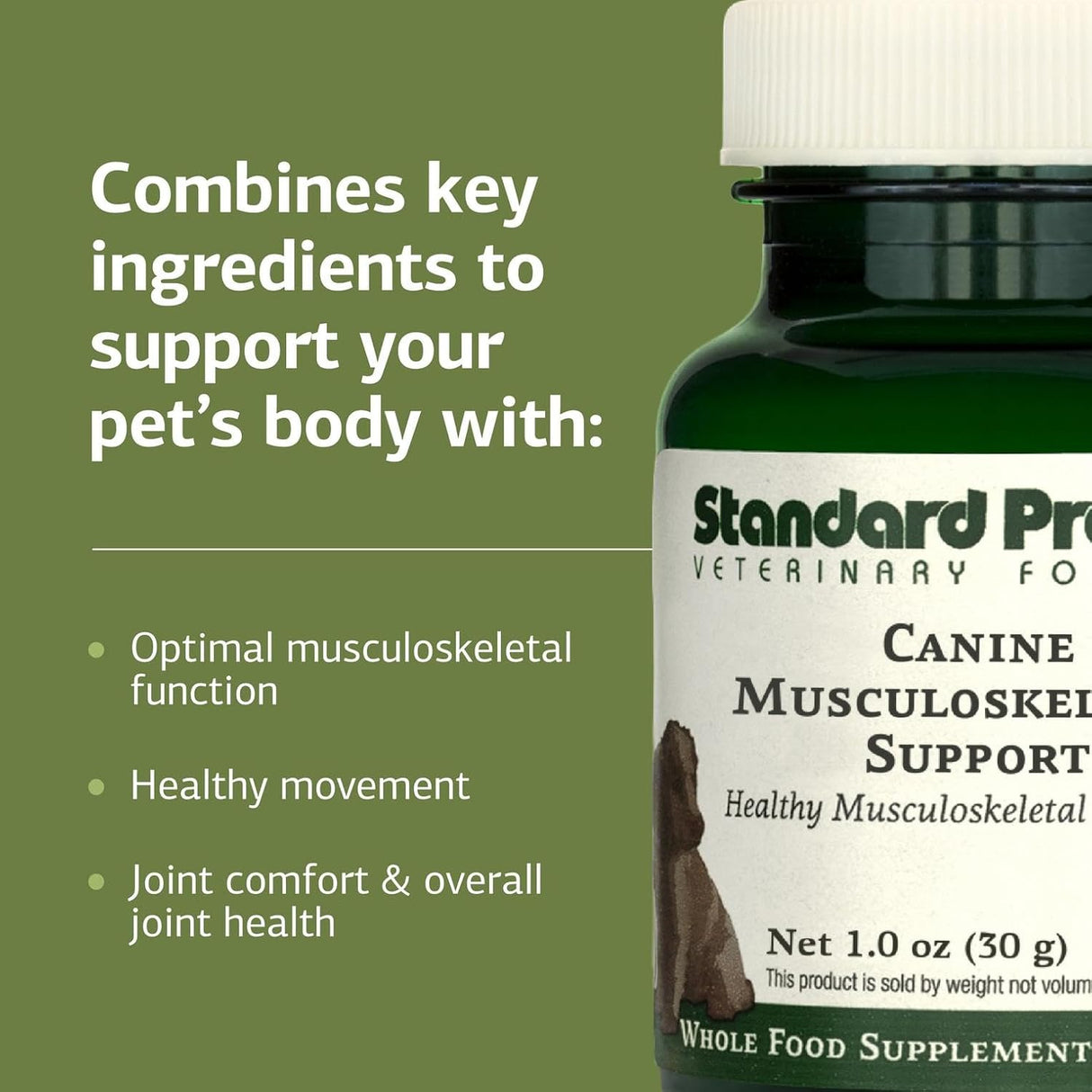 Standard Process Canine Musculoskeletal Support 30Gr.