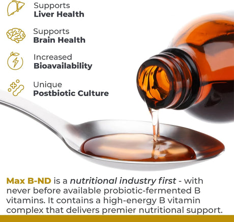 PREMIER RESEARCH LABS - Premier Research Labs: Max B-ND Liquid Vitamin B-Complex 2 Fl.Oz. - The Red Vitamin MX - Suplementos Alimenticios - {{ shop.shopifyCountryName }}