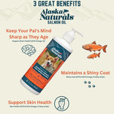 ALASKA NATURALS - Alaska Naturals Wild Alaskan Salmon Fish Oil 15.5 Fl.Oz. - The Red Vitamin MX - Aceite De Pescado Para Perros - {{ shop.shopifyCountryName }}