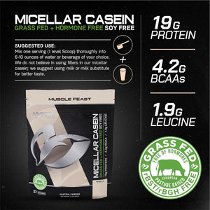 MUSCLE FEAST - Muscle Feast Micellar Casein Protein Vanilla 907Gr. - The Red Vitamin MX - Suplementos Alimenticios - {{ shop.shopifyCountryName }}