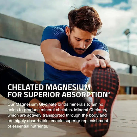 BRONSON - Bronson Magnesium Glycinate 200Mg. 240 Capsulas - The Red Vitamin MX - Suplementos Alimenticios - {{ shop.shopifyCountryName }}