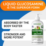 BARK&SPARK Liquid Collagen + Glucosamine for Dogs 16 Fl.Oz.