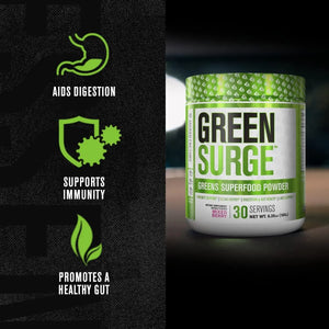 JACKED FACTORY - Jacked Factory Green Surge Green Superfood Powder 30 Servicios Mixed Berry 180Gr. - The Red Vitamin MX - Suplementos Alimenticios - {{ shop.shopifyCountryName }}