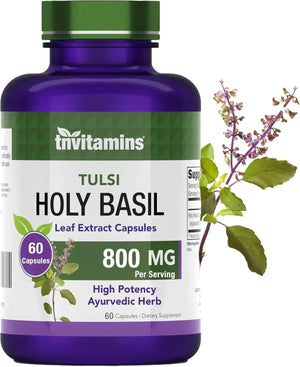 TNTVITAMINS - tnvitamins Holy Basil 800Mg. 60 Capsulas - The Red Vitamin MX - Suplementos Alimenticios - {{ shop.shopifyCountryName }}