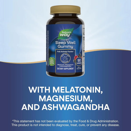 NATURE'S WAY - Nature’s Way Sleep Well Gummies 90 Gomitas - The Red Vitamin MX - Suplementos Alimenticios - {{ shop.shopifyCountryName }}