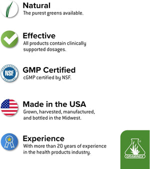 GRAMINEX - Graminex Wheatgrass 240 Tabletas - The Red Vitamin MX - Suplementos Alimenticios - {{ shop.shopifyCountryName }}