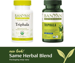 BANYAN - Banyan Botanicals Triphala 90 Tabletas - The Red Vitamin MX - Suplementos Alimenticios - {{ shop.shopifyCountryName }}