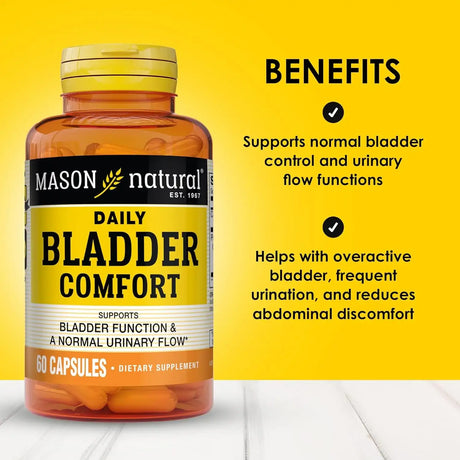MASON NATURAL - MASON NATURAL Daily Bladder Comfort 60 Capsulas - The Red Vitamin MX - Suplementos Alimenticios - {{ shop.shopifyCountryName }}