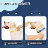 ICOYEA Sponge Core Dog Cone GRAY Size 2 Neck: 8.7"- 10.7"