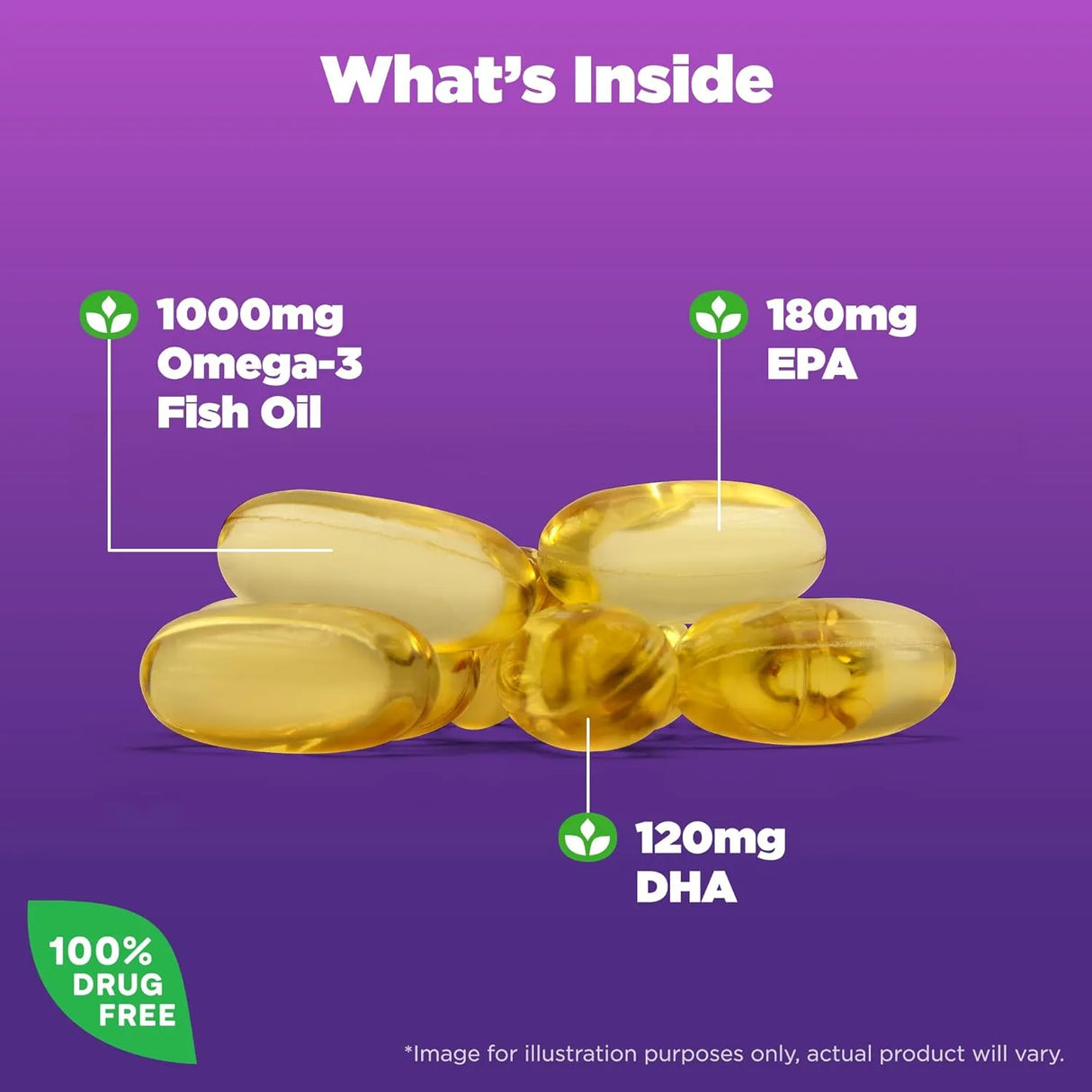 NATROL - Natrol Omega-3 Purified Fish Oil 1000Mg. 150 Capsulas Blandas - The Red Vitamin MX - Suplementos Alimenticios - {{ shop.shopifyCountryName }}