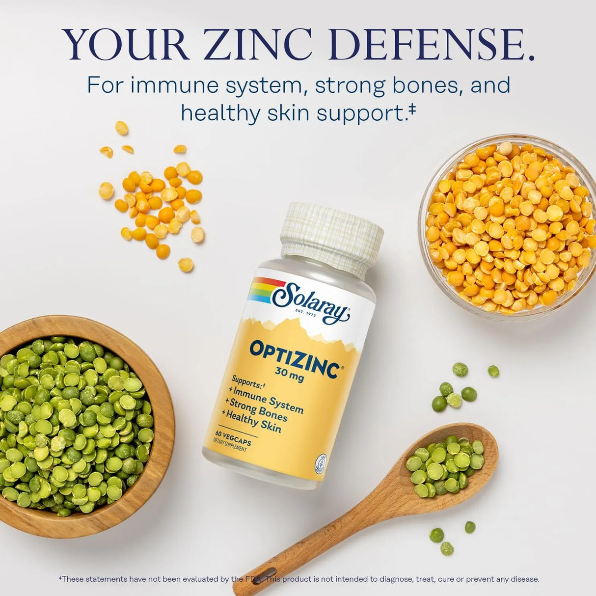 SOLARAY - SOLARAY OptiZinc 30Mg. 60 Capsulas - The Red Vitamin MX - Suplementos Alimenticios - {{ shop.shopifyCountryName }}