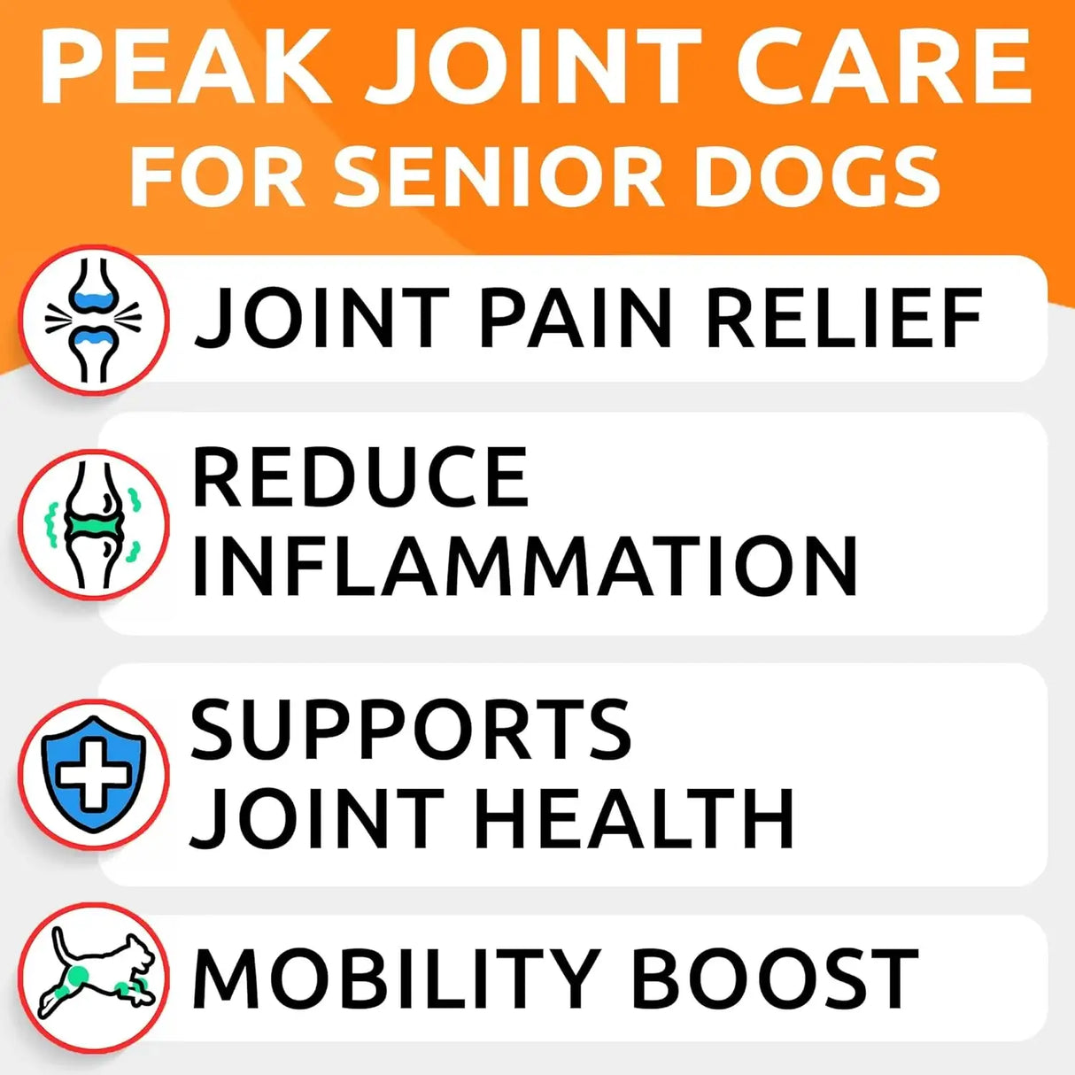 BARK&SPARK - Bark&Spark Senior Advanced Glucosamine Chondroitin for Dogs 120 Masticables - The Red Vitamin MX - Cuidado De Cadera Y Articulaciones Para Perros - {{ shop.shopifyCountryName }}