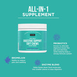 Natural Rapport Dog Digestive Supplement 120 Masticables