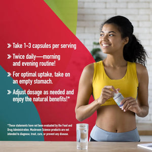 MUSHROOMSCIENCE - MushroomScience Cordyceps CS-4 90 Capsulas - The Red Vitamin MX - Suplementos Alimenticios - {{ shop.shopifyCountryName }}