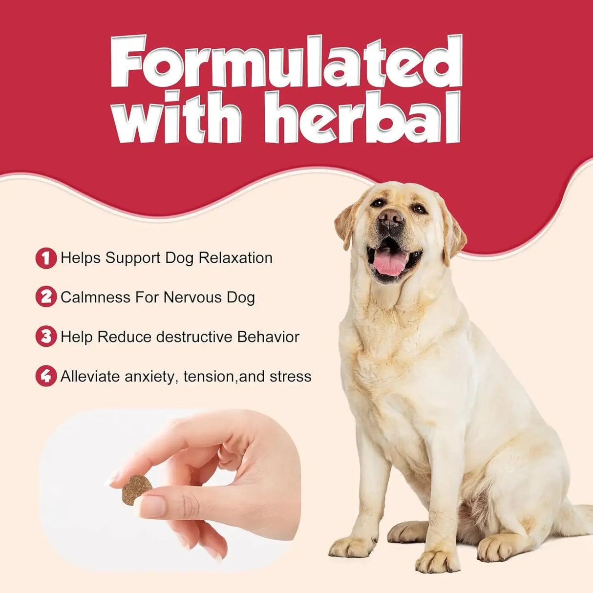 ROROCA Dog Calming Chews 180 Masticables